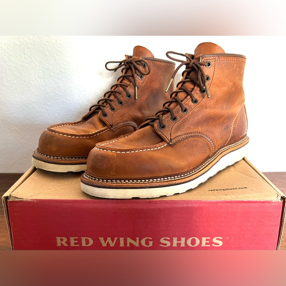 Red Wing Heritage 1907 6” Moc Toe Size 12 D